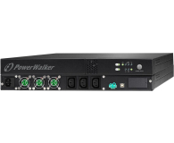 POWERWALKER Zasilacz UPS On-Line 1000VA 3x IEC Out, USB/RS-232, LCD, Rack 19 cali/1U VFI 1000 R1U - 253699 - zdjęcie 4